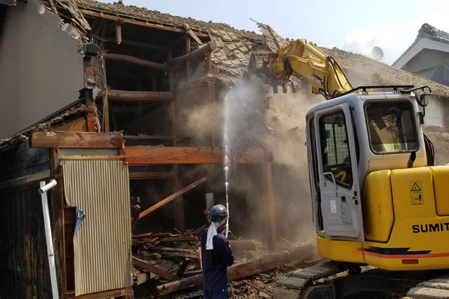 解体工事について