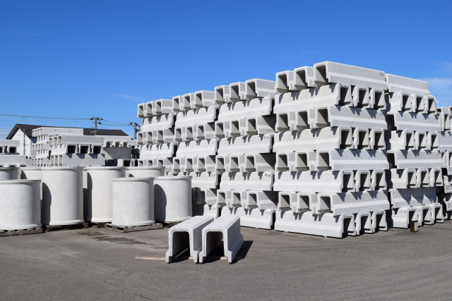 資材置き場として活用する