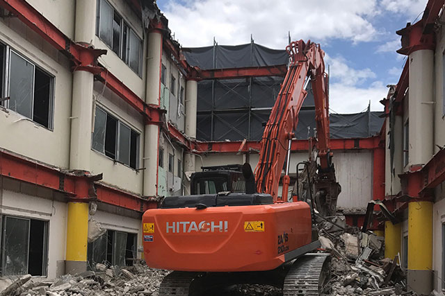RC造建築物解体