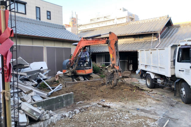 外構解体工事